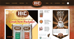 Desktop Screenshot of hccoffee.com